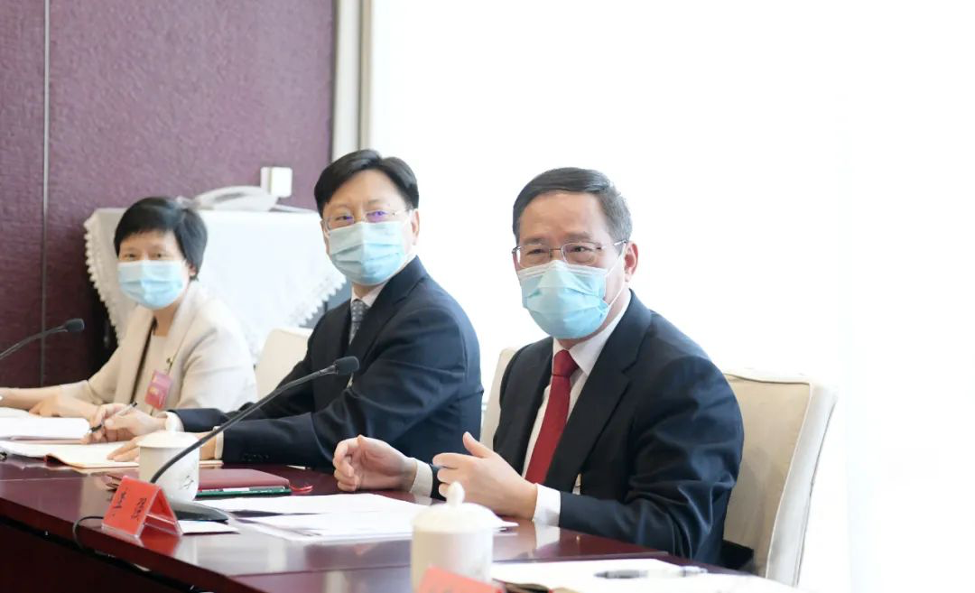 李強參加市級機關系統代表團小組審議，詳釋市委報告主題