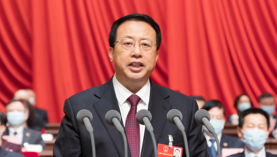 上海市第十五屆人民代表大會第六次會議開幕